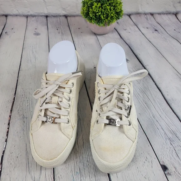 Michael Kors Platform Sneakers Size 7.5 - Picture 3 of 6